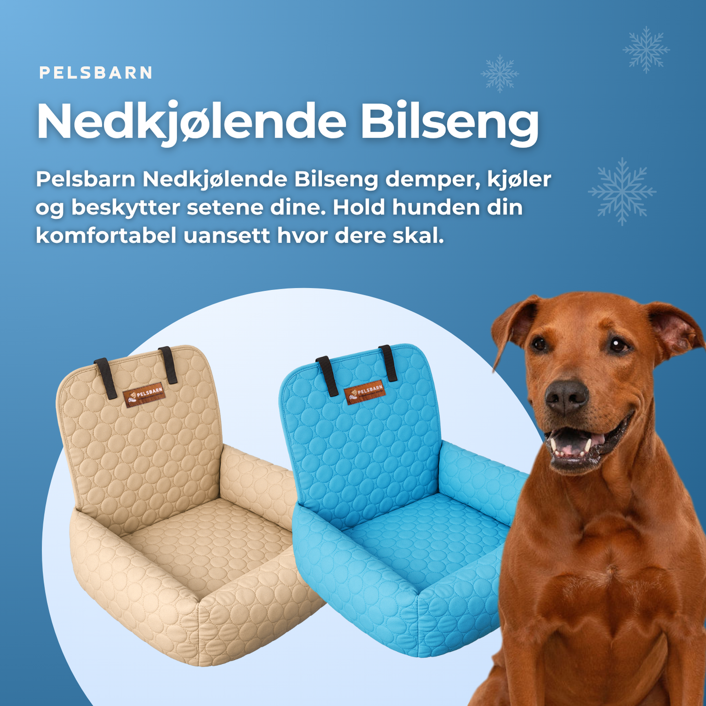 Pelsbarn Nedkjølende Bilseng