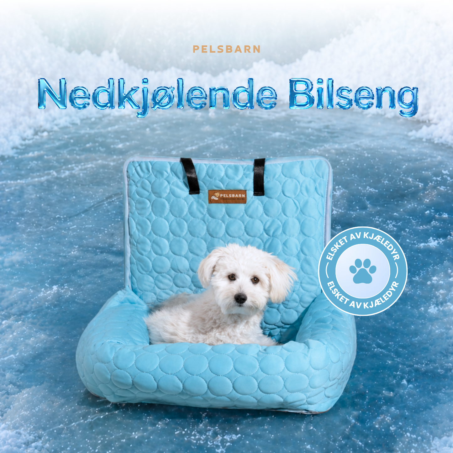 Pelsbarn Nedkjølende Bilseng