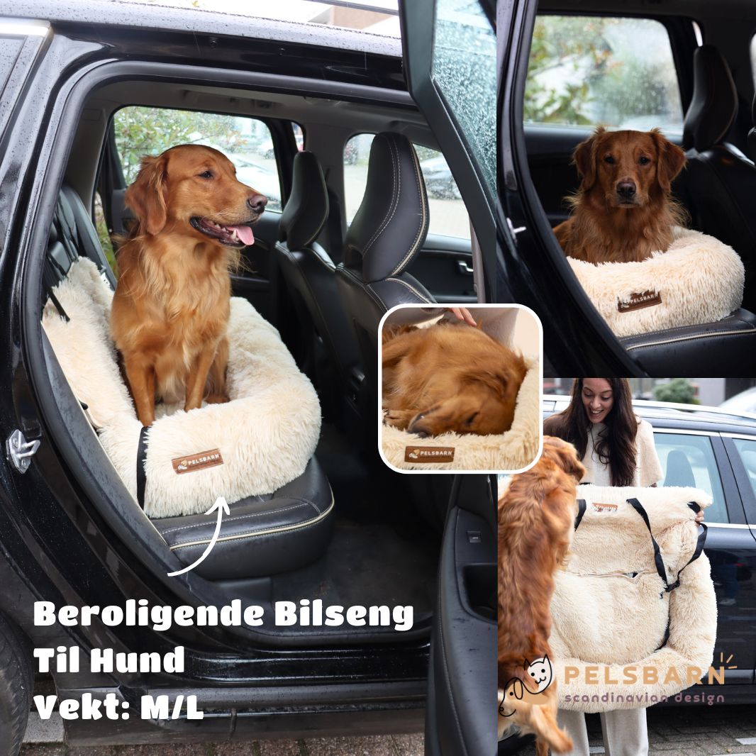 Pelsbarn Beroligende Bilseng til Hund 2.0