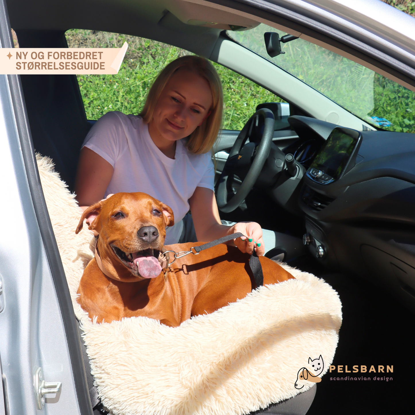 Pelsbarn Beroligende Bilseng til Hund 2.0